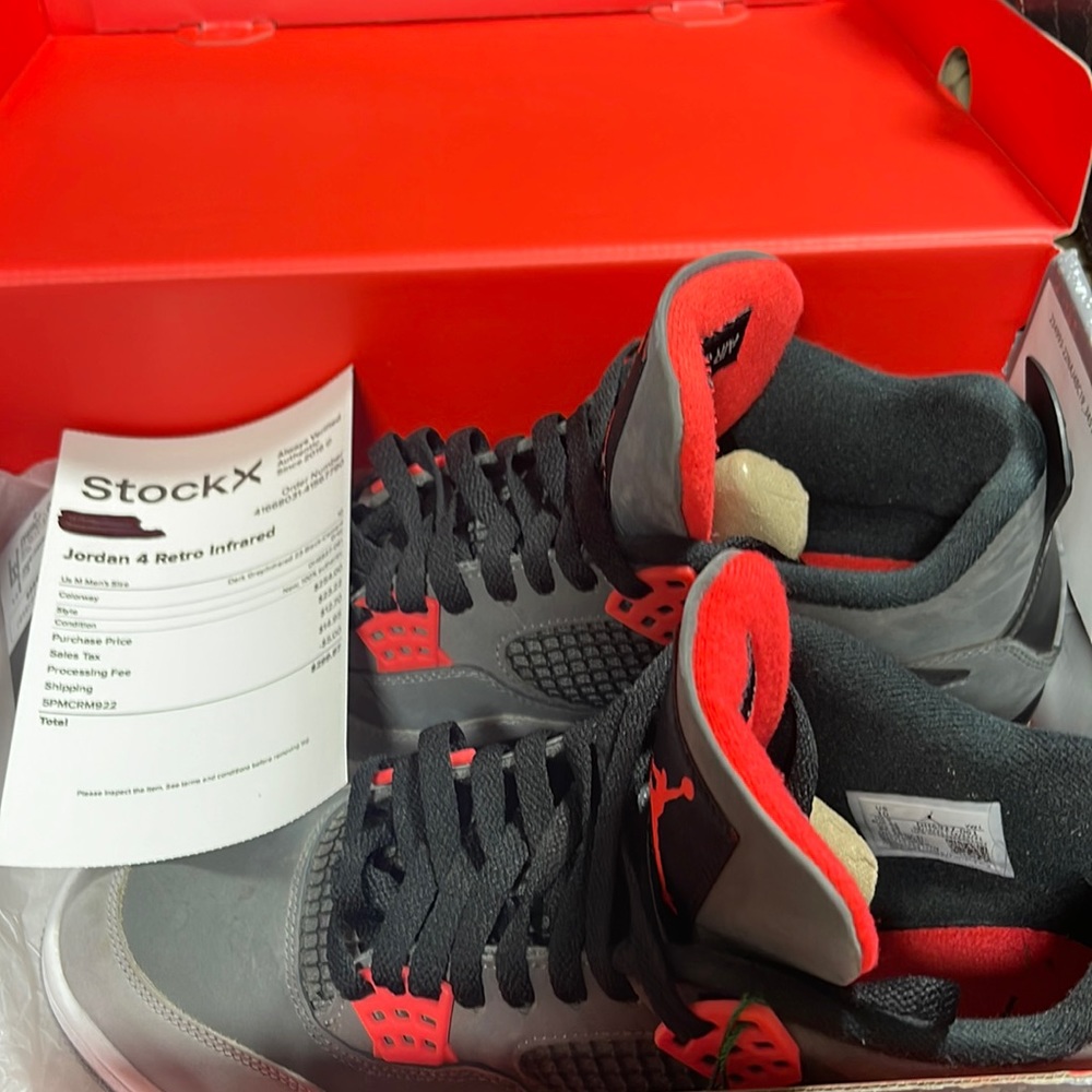 Jordan 4 retro infrared